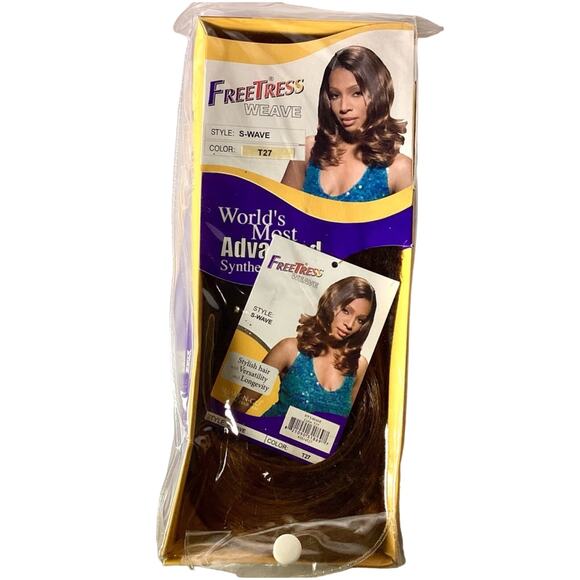 Freetress S-Wave 14" Weave Synthetic Weaving - Picture 3 of 5